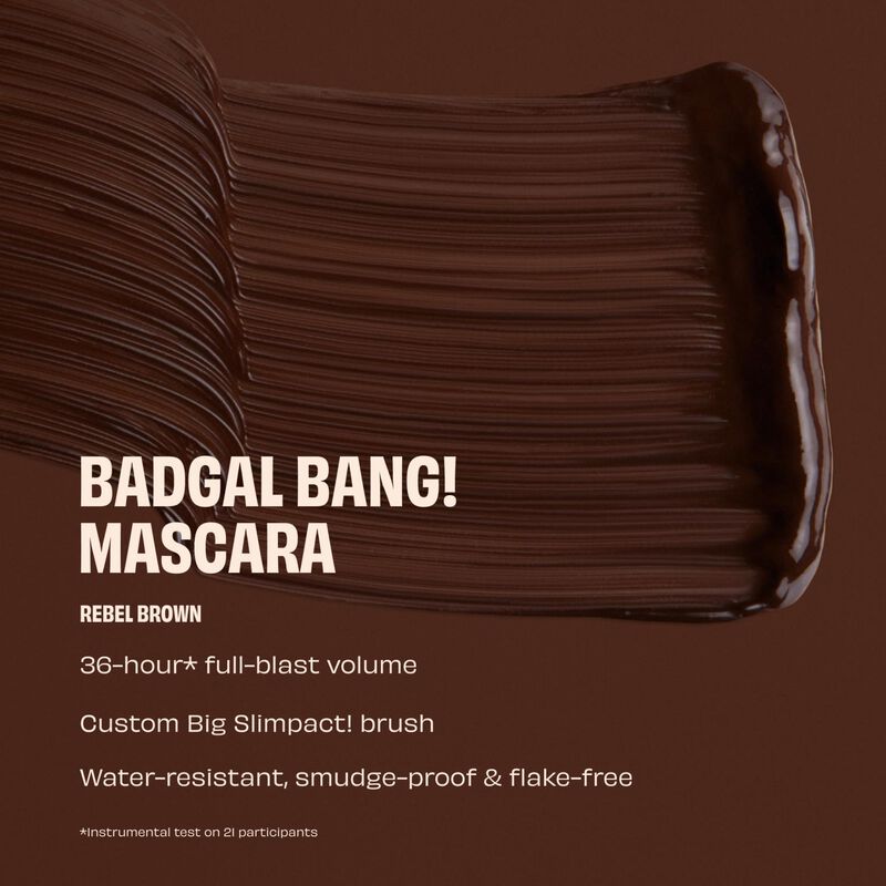 Benefit Badgal Bang Mascara Colors - Rebel Brown image number 3